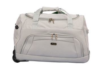 Alezar Carry-on/Drawstring Bag, Gray 20"